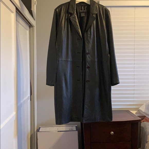 COPY - Petite leather trenchcoat - Picture 4 of 5